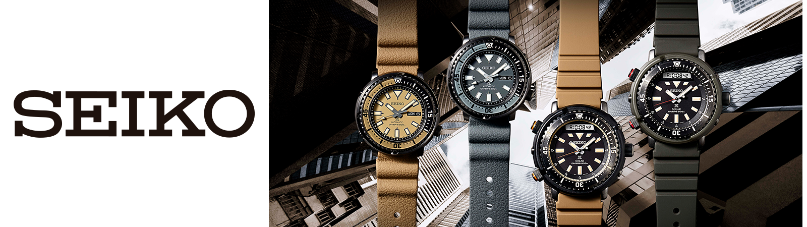 Seiko Prospex Street Series releases ‘‘Urban Safari’’ theme watches