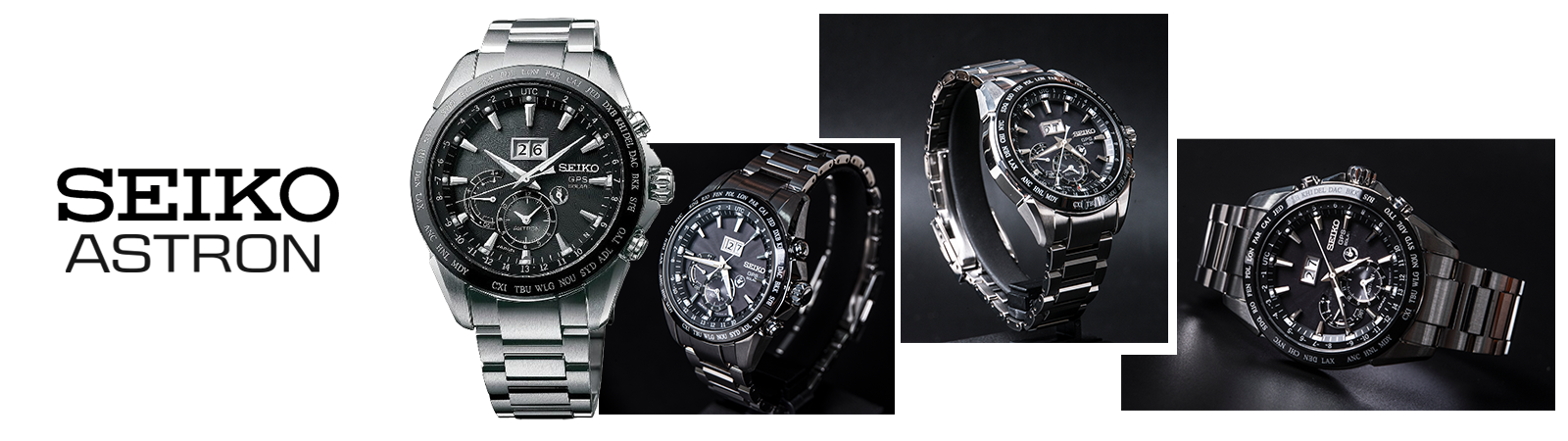 Seiko Astron GPS Solar Big-Date collection