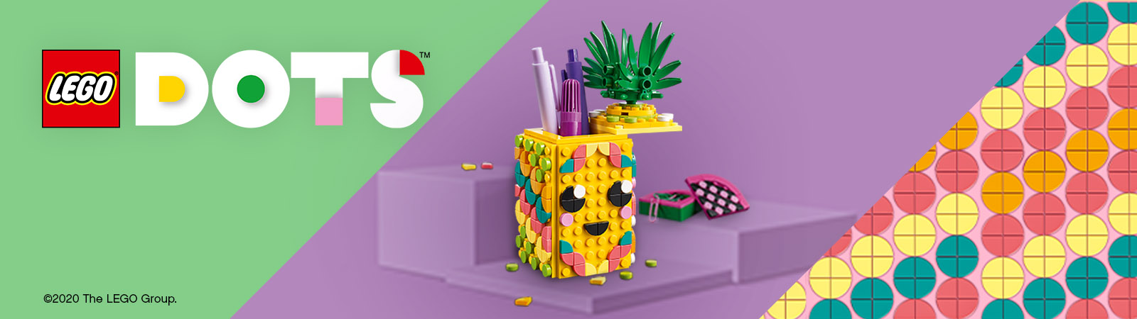 LEGO® DOTS | Pineapple Pencil Holder
