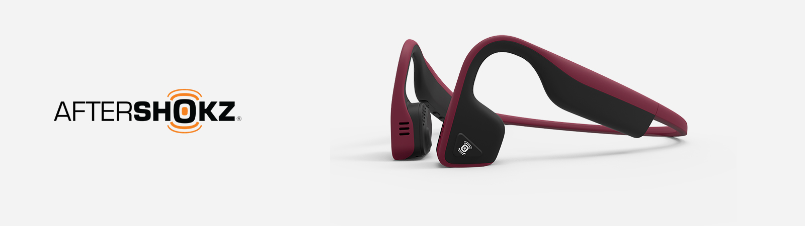 Meet the Canyon Red Titanium Headphones by AfterShokz