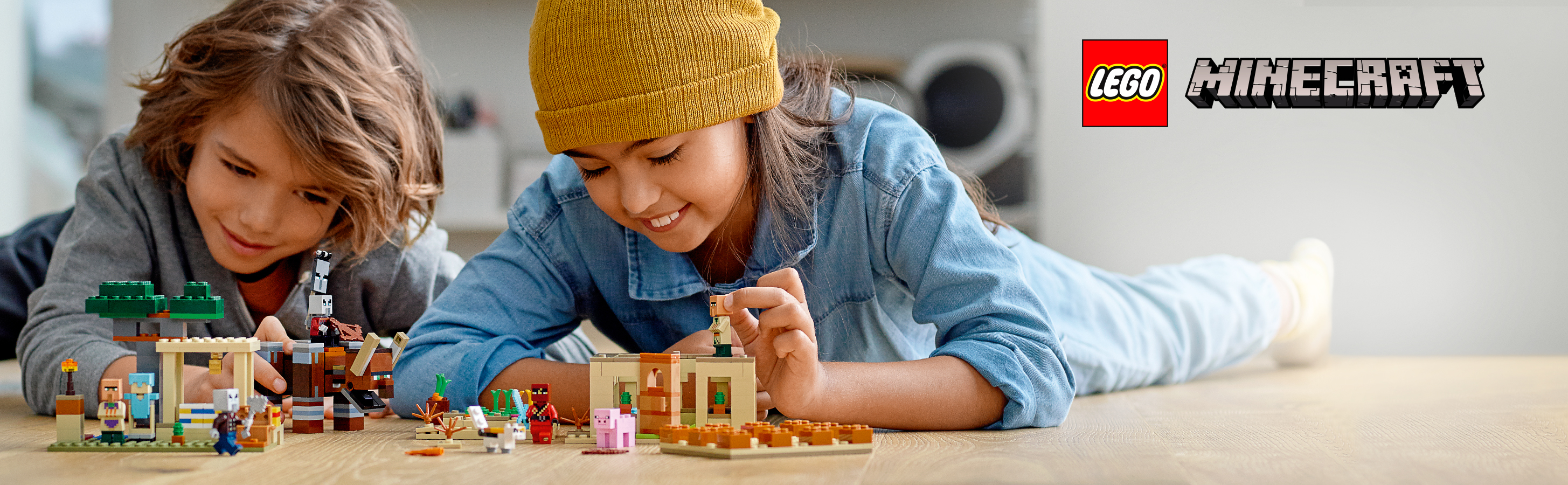 Experience The Illager Raid from LEGO® Minecraft™