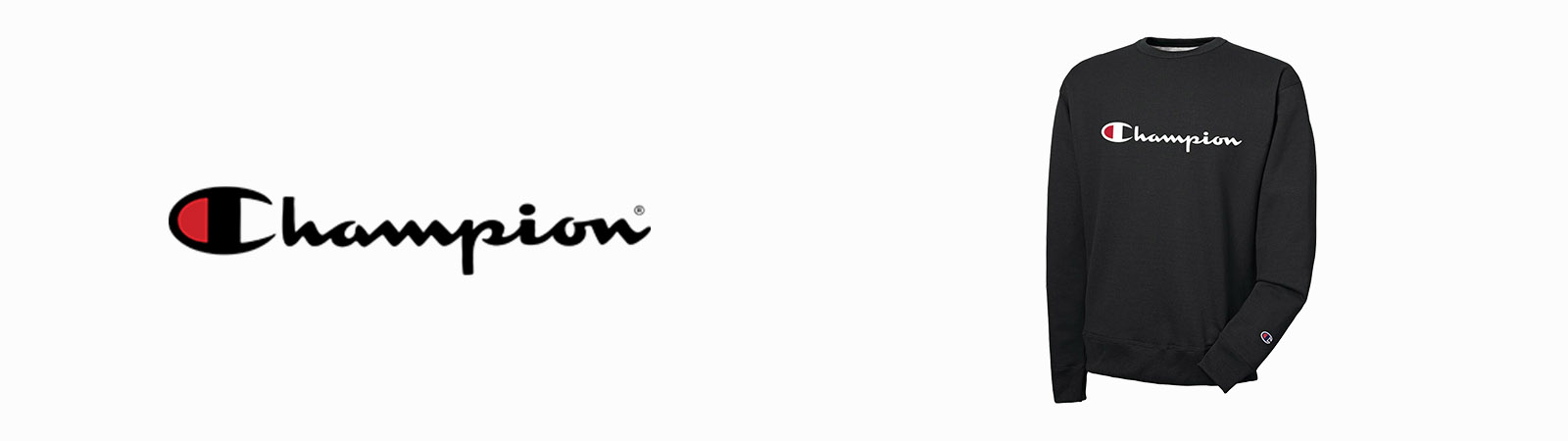 Zoom on the Champion PowerBlend Graphic Crew 