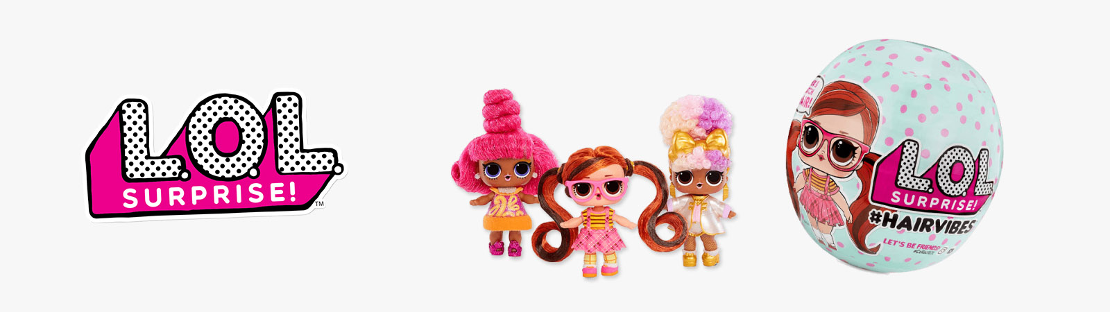 LOL Surprise HairVibes: unbox more surprises, mix & match hair LOL Surprise HairVibes