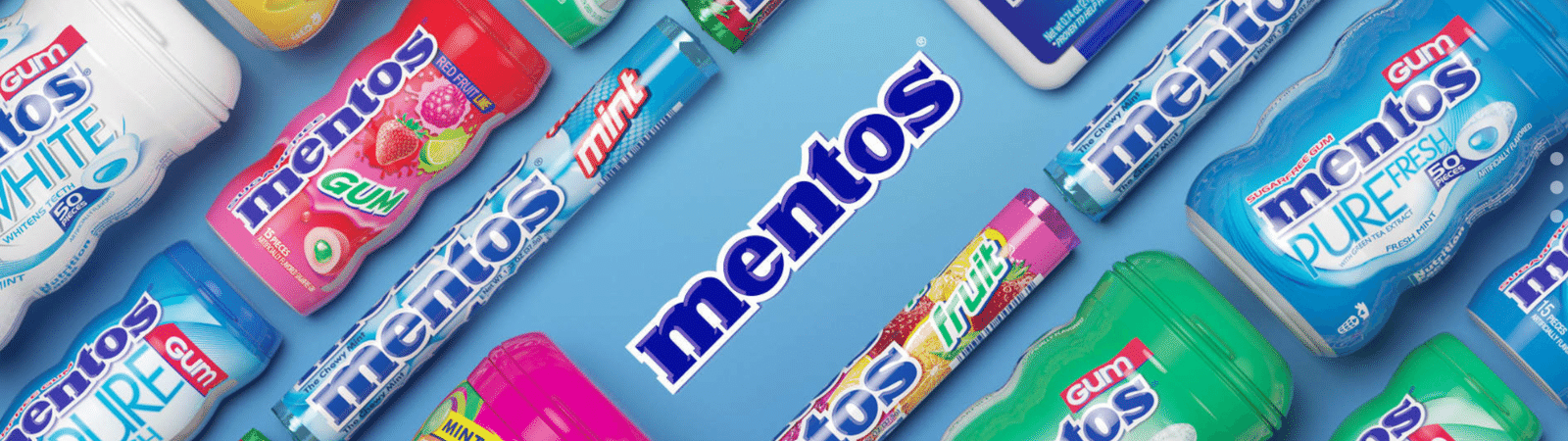 Mentos Pouch Bag Fruit by Perfetti, Sweet Leader of the Confectionery Category 