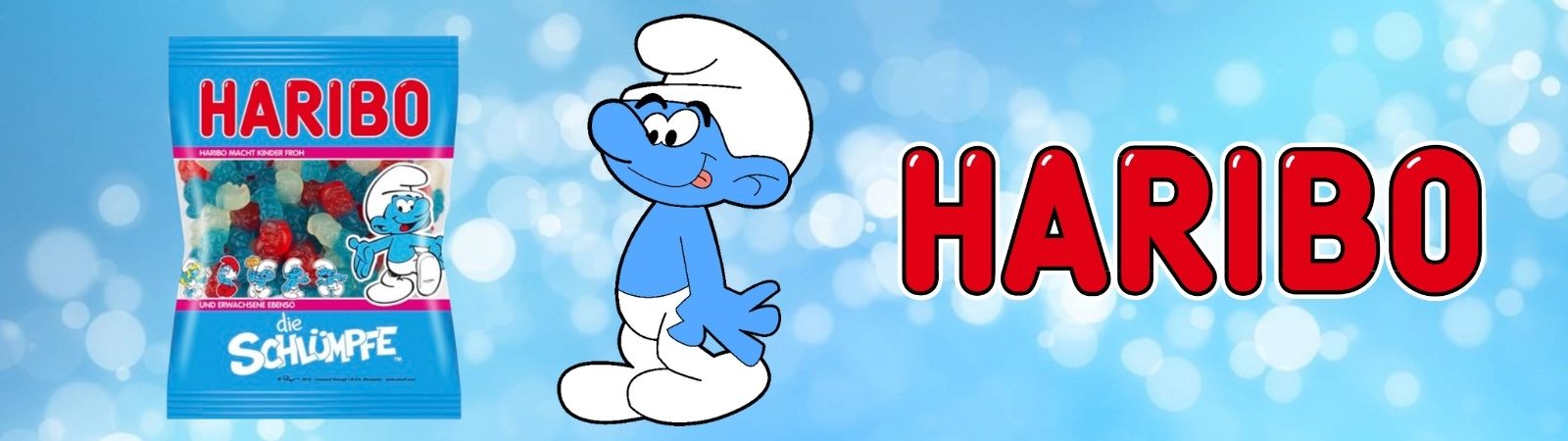 Smurfs Pouch, a Sweet Haribo Fantasy