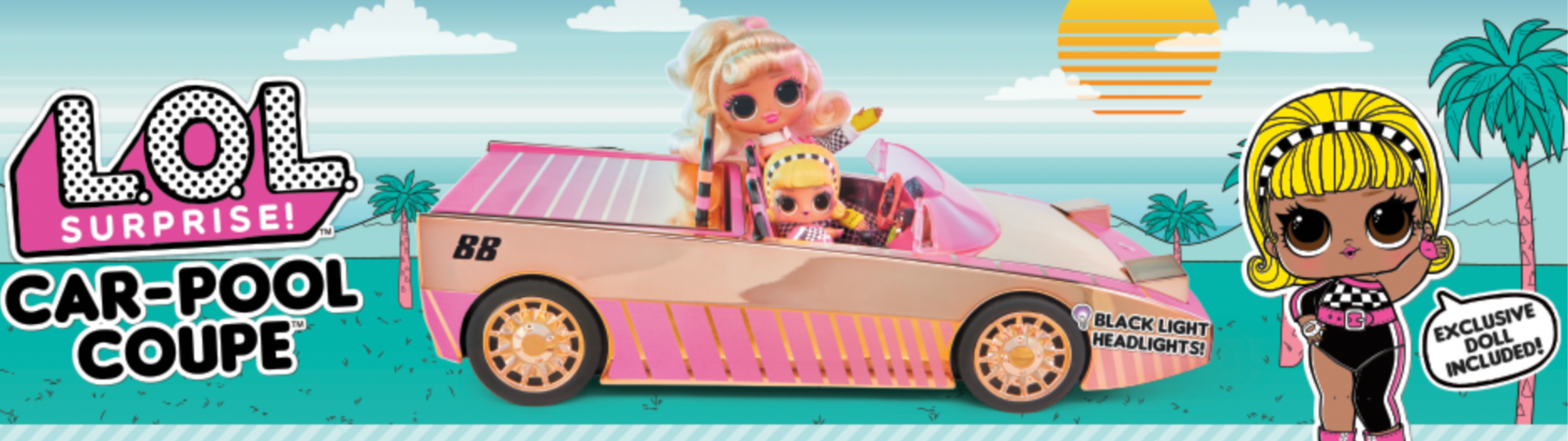 Meet L.O.L Surprise! Car-Pool Coupe