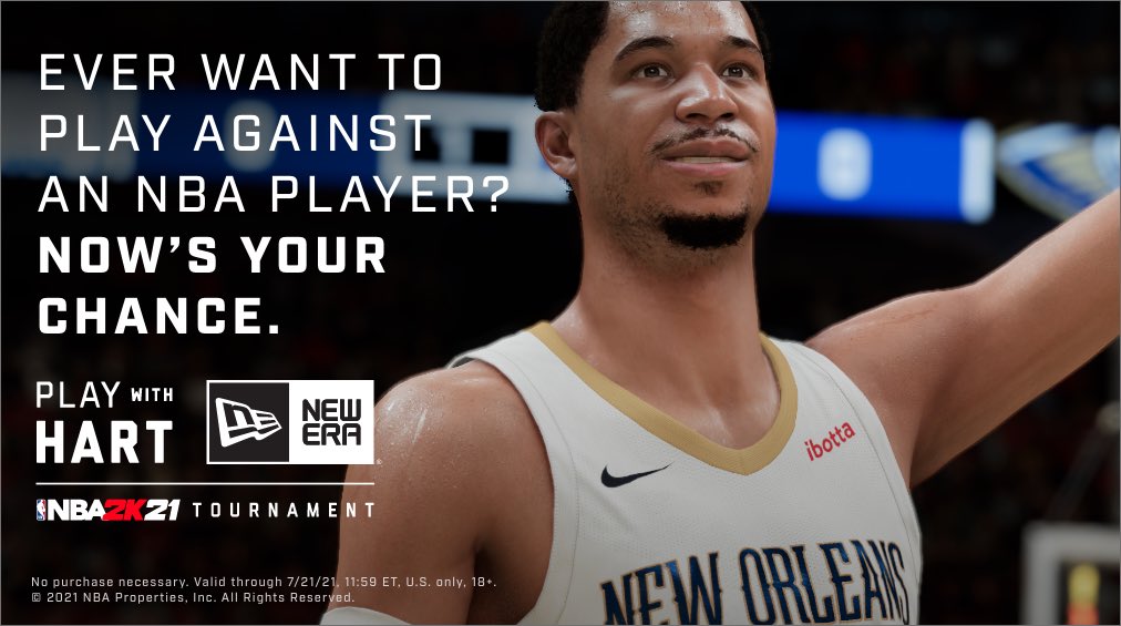 Live NBA2K21 Tournament hosted by New Era on Twitch