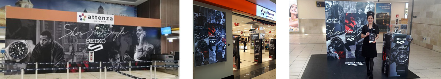 SEIKO - Now available in Attenza Shops!