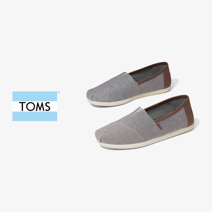 TOMS | Frost Grey Chambray Men Alpargatas