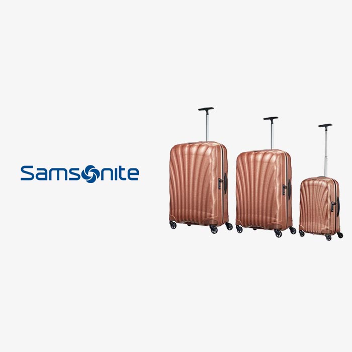 Focus on Cosmolite, the sturdy and light suitcase by Samsonite