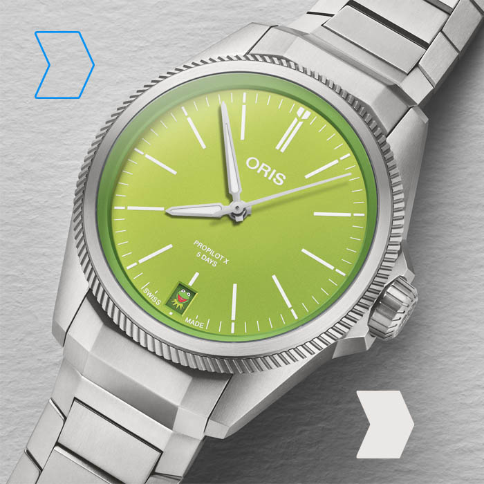 Oris ProPilot X Kermit Edition