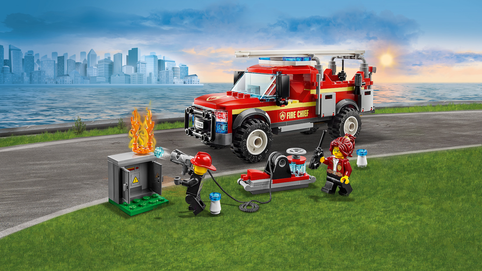 Lego City: Fire Chief Response Truck
