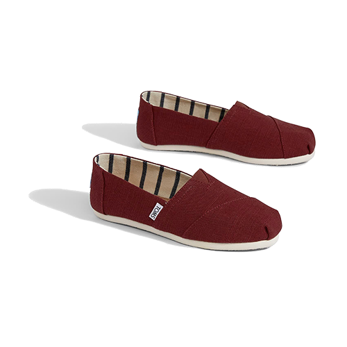 TOMS  - Black Cherry Heritage Canvas 