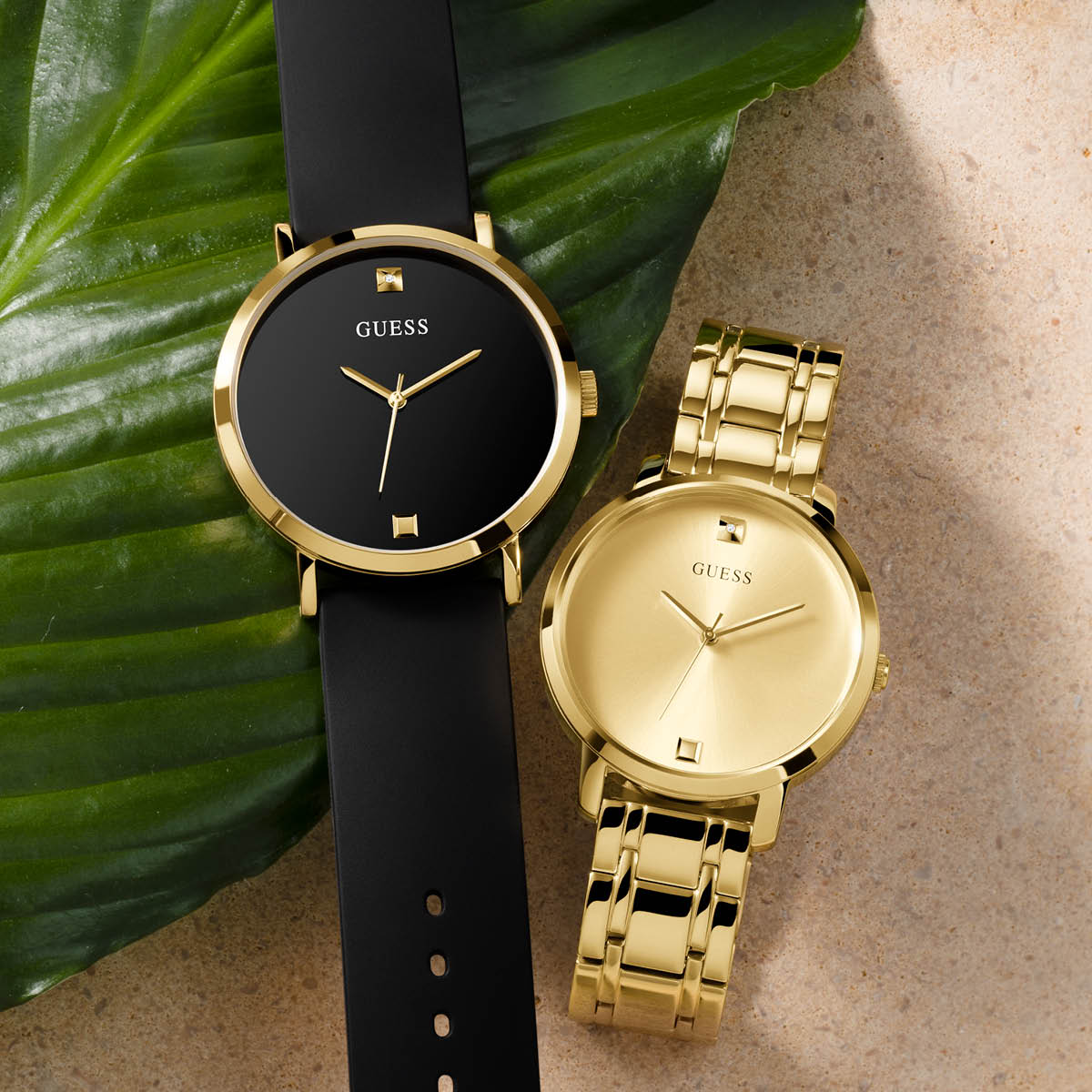 GUESS - BLACK & GOLD