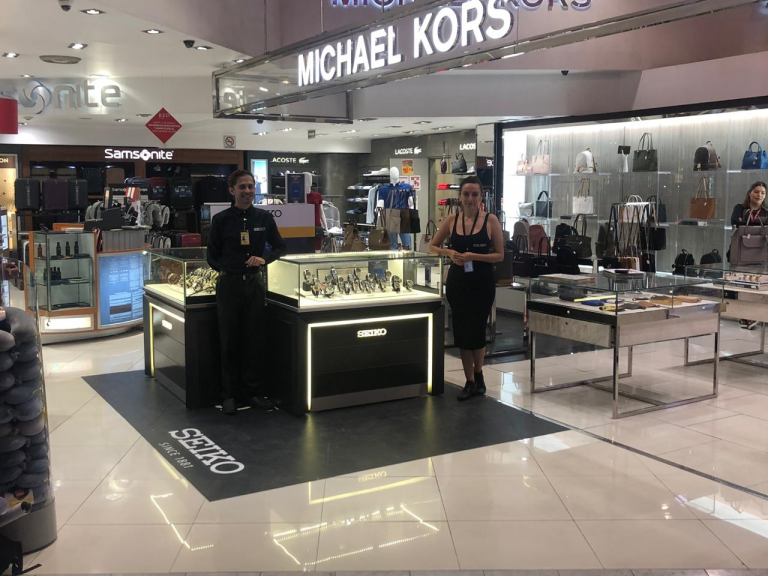 TMI: DFD and Dufry introduce Seiko Pop-up shop in Mexico City Airport